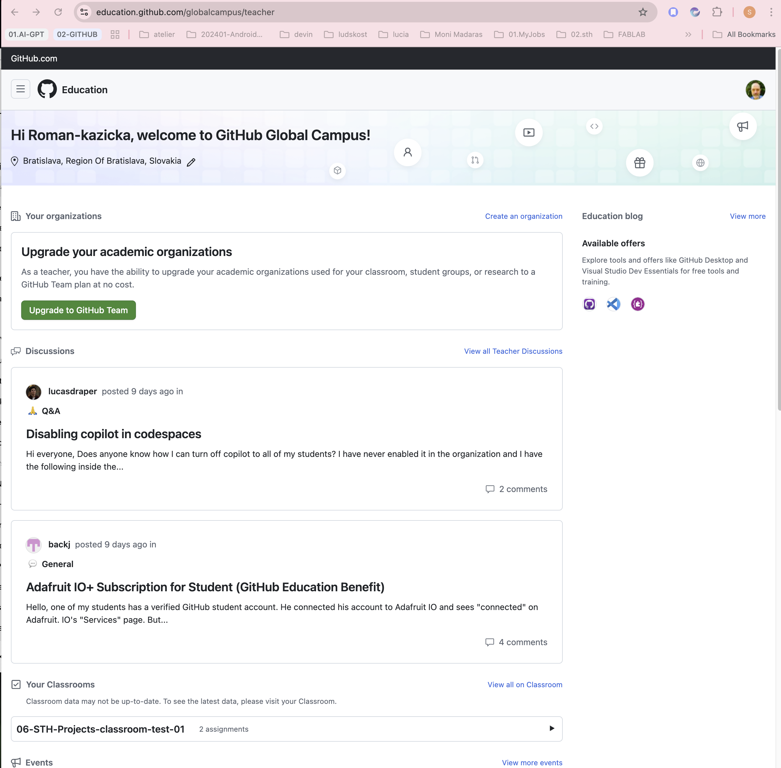 Step 6 – Welcome paged